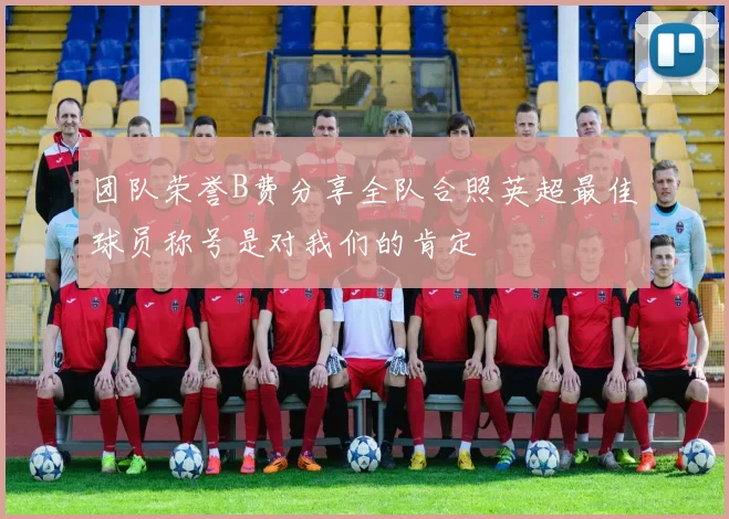 团队荣誉B费分享全队合照英超最佳球员称号是对我们的肯定